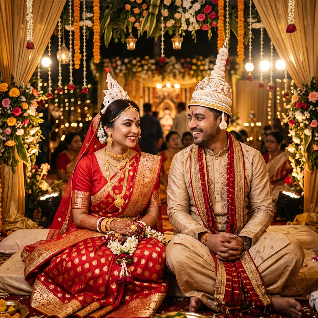Premium Bengali Wedding Couple